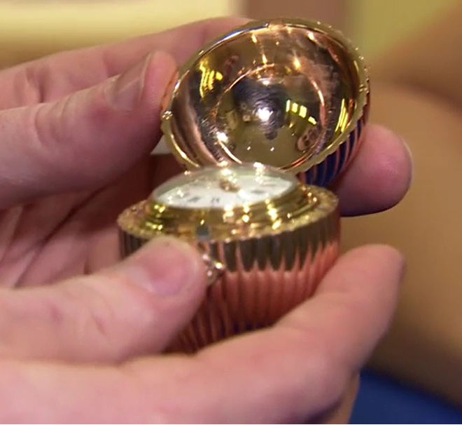 A punt de fondre un Ou&nbsp;Fabergé